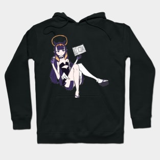 ninomae inanis beauty anime girl Hoodie